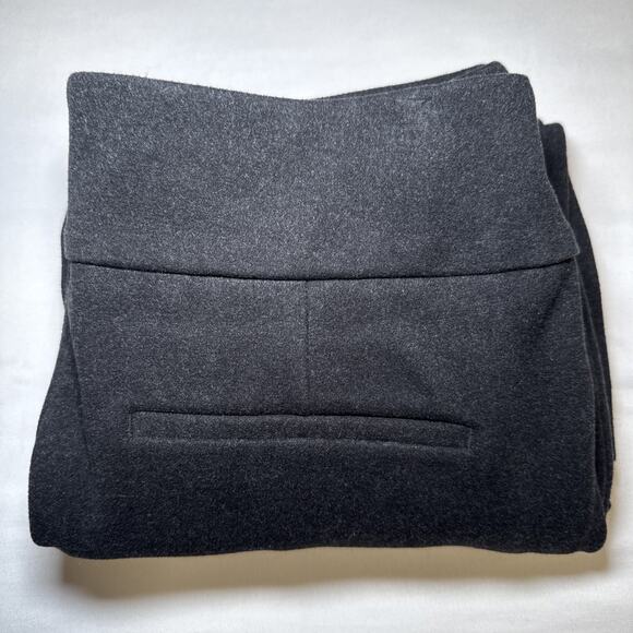 Express Boot Cut High Rise Pull On Dark Charcoal Gray Pants Career Large NWOT - Picture 11 of 11